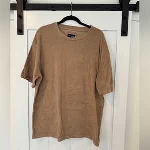 Barney Cools Terry Cloth Shirt XL wheat